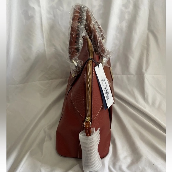 Dooney & Bourke Leather Satchel NWT - Picture 2 of 4